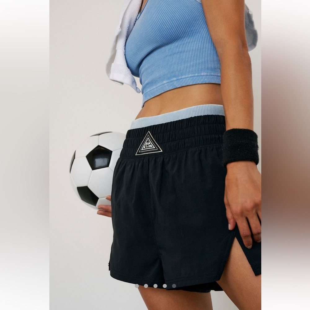 Free People Movement Next Round Shorts - Black